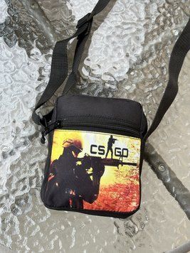 Сумка через плече молодіжна для дітей і підлітків CSGO 2188207320 фото