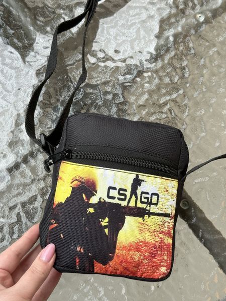 Сумка через плече молодіжна для дітей і підлітків CSGO 2188207320 фото