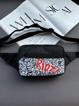 Чоловіча сумка бананка на пояс або через плече Riot 2284007151 фото