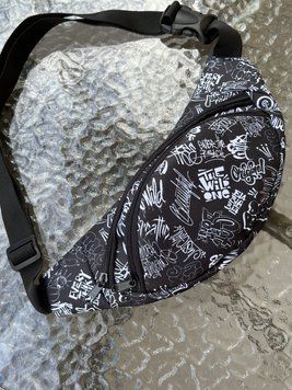 Сумка на пояс бананка для хлопчика чи дівчинки графіті 2193713662 фото