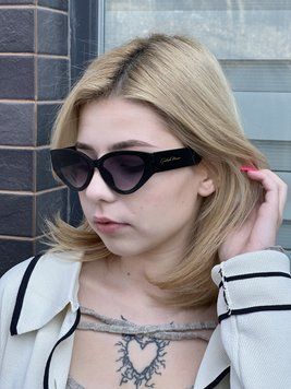Окуляри сонцезахисні жіночі лисички Gabriela Marioni UV400 3494 фото