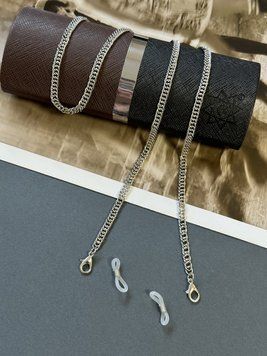 Ланцюжок для окулярів / Стильний ланцюжок для окулярів срібна 2138844463 фото